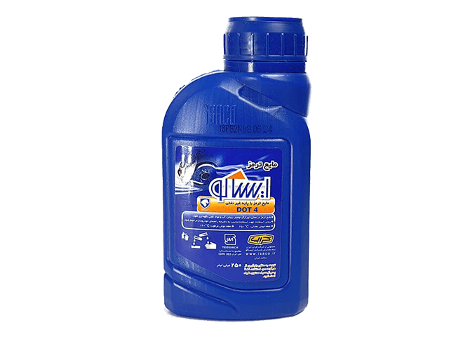 روغن ترمزDOT4-آبی-(قوطی 250CC)