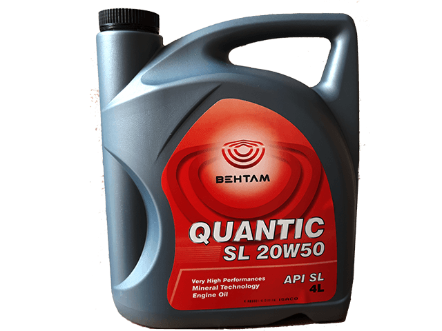 روغن موتور: API : SL-20W50-4 Litres