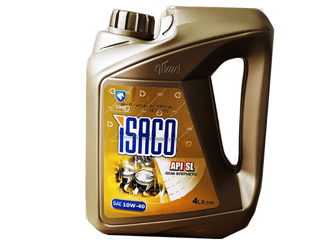 روغن موتور : API :SL-10W40-4 Litre