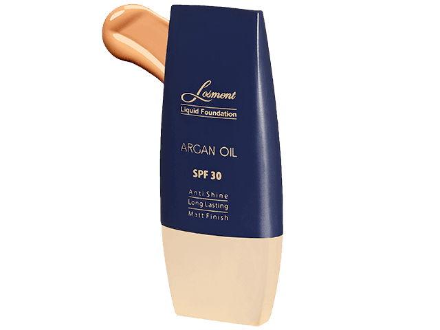 کرمپودر مایع صورتی متوسط NW30 با SPF 30، حاوی کلاژن و ویتامین E، پایان طبیعی، حجم ۳۰ میلیلیتر، مناسب پوست بالغ و نرمال
