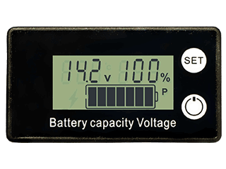 نشانگر دیجیتال LCD وضعیت باتری