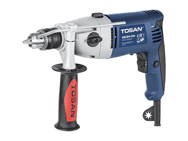 دریل چکشی گیربکسی 13 میلیمتر 1050 وات آچاری مدل 0034DB